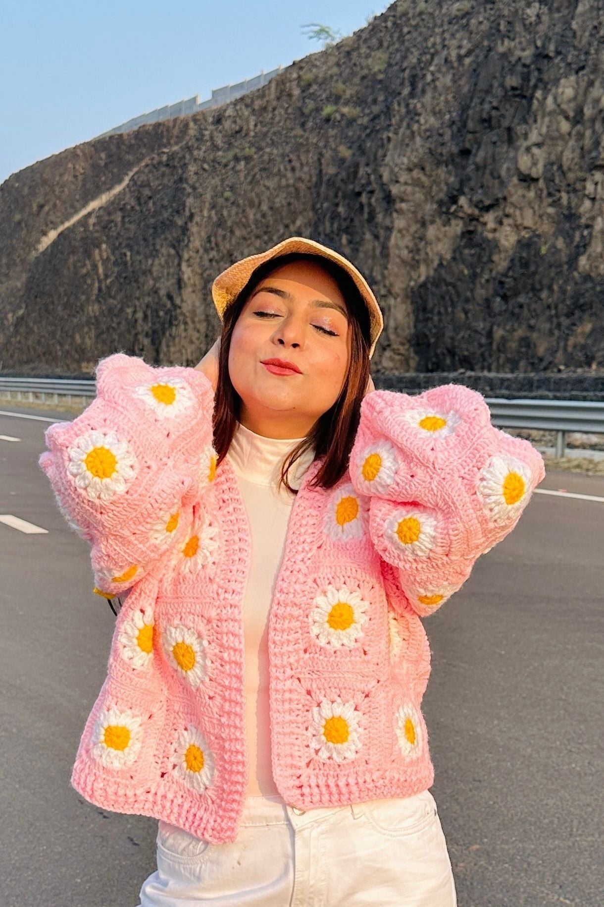 トップス crochet KNIT zip cardigan NKNIT トップス crochet KNIT zip cardigan NKNIT トップス crochet KNIT zip