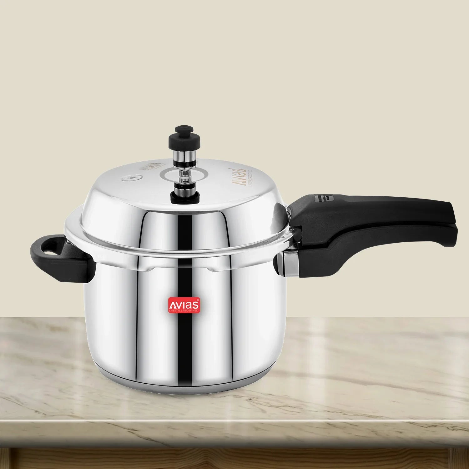 Buy AVIAS Ceres Stainless Steel Premium Outer Lid Pressure Cooker