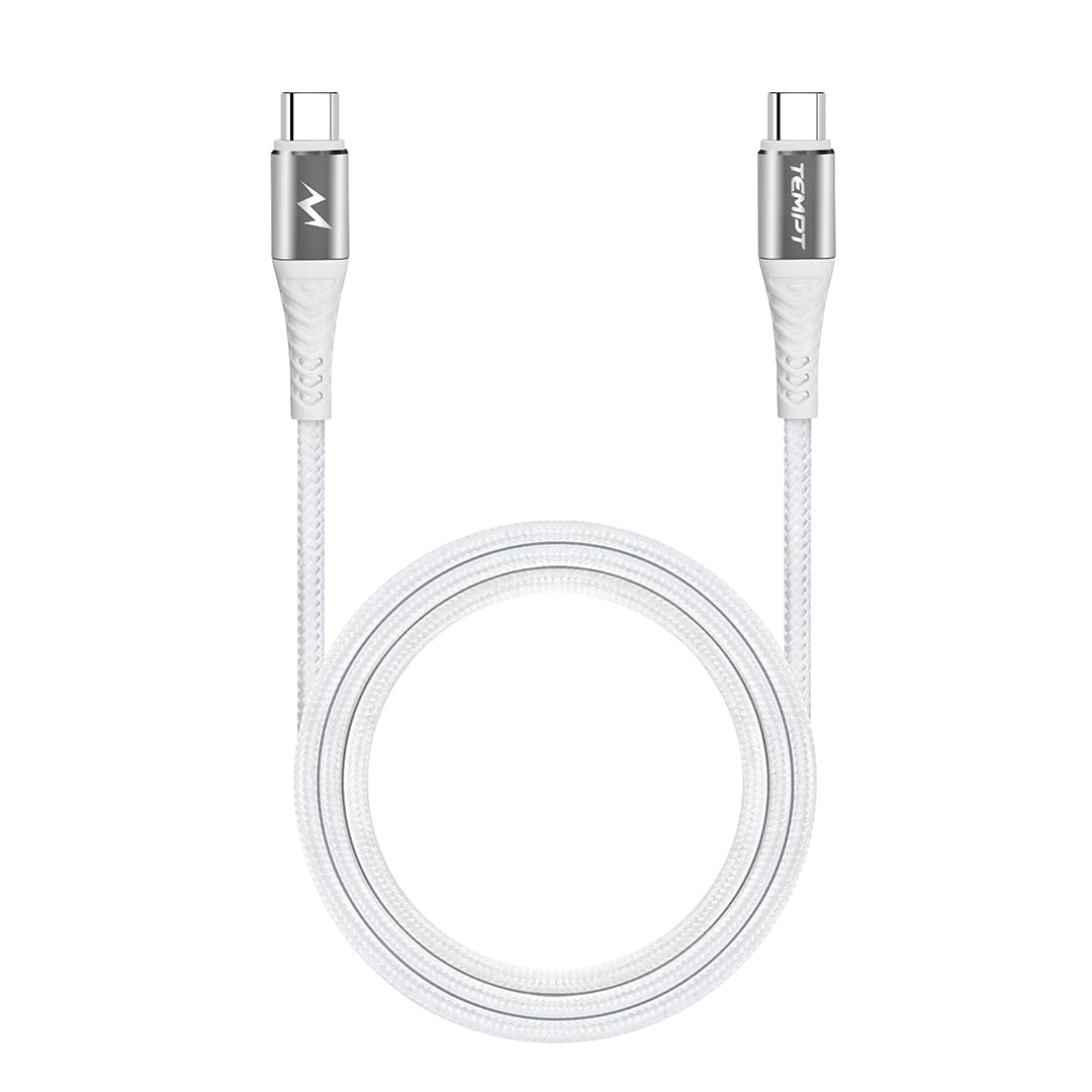 Buy Cosmic Braided with Aluminum Shell Type C to Type C Cable in India ...
