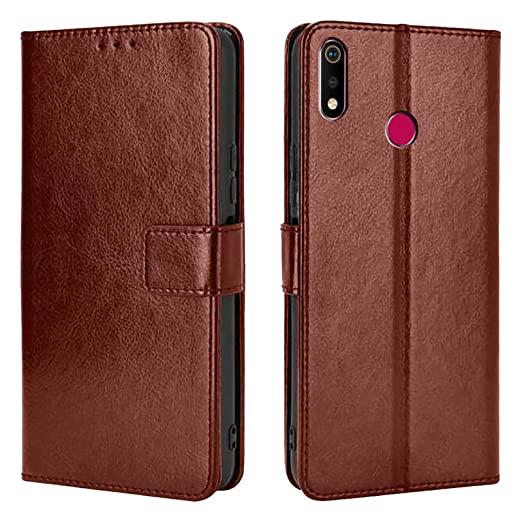 Realme 3 pro Leather Flip Cover - Shop authentic Indian Electronics by Havein