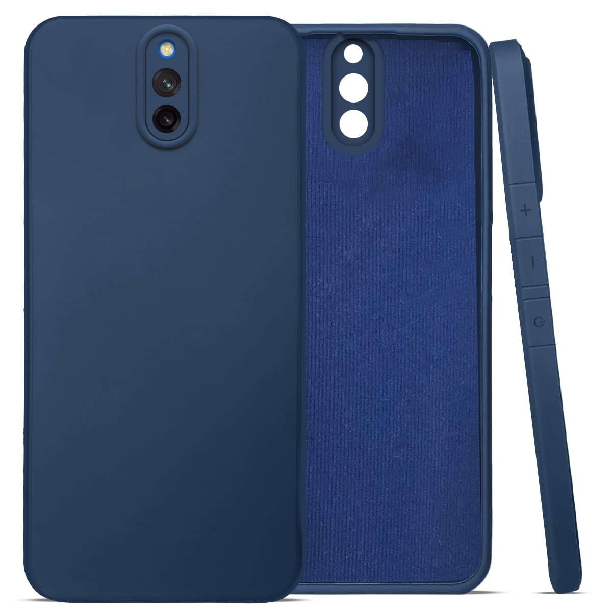 Buy Mi Redmi 8A Dual Back Cover (Silicone Inner Side Cloth) in