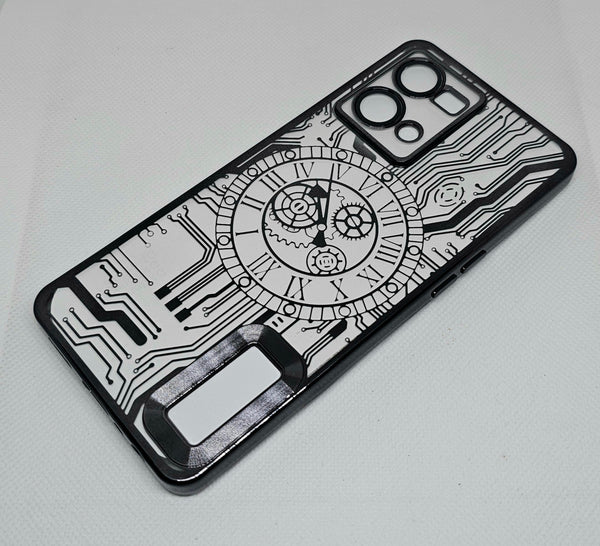 Oppo F21 Pro (4G) Back Cover with CD Watch Machine Design - Shop authentic Indian Electronics by Havein