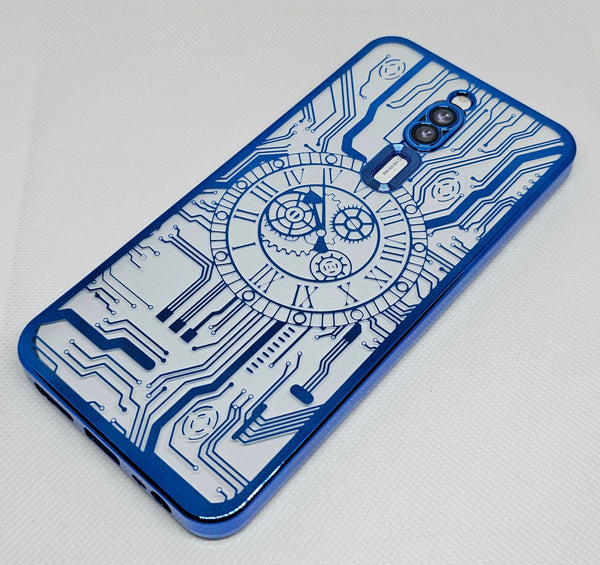 Mi 8A / 8A Dual Back Cover with CD Watch Machine Design - Shop authentic Indian Electronics by Havein