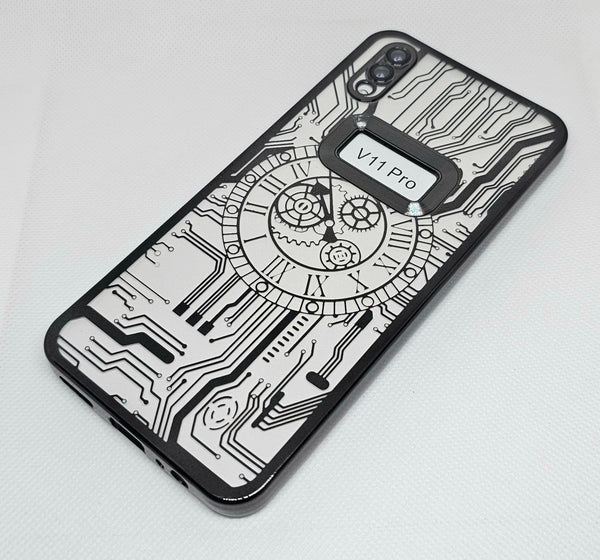 Vivo V11 Pro Back Cover with CD Watch Machine Design - Shop authentic Indian Electronics by Havein