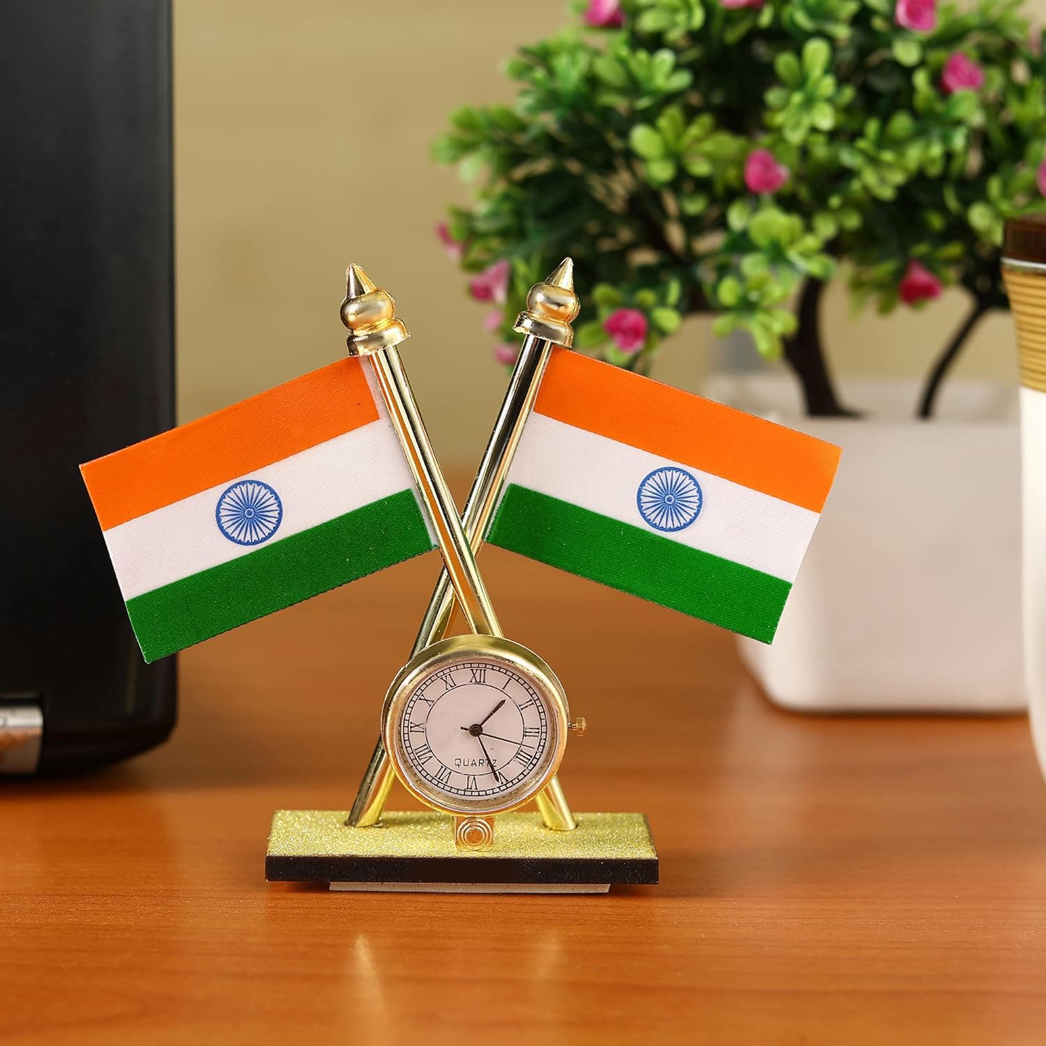 Buy Tiranga India Flag Car Dashboard Indian Flag With Quartz Universal buy-tiranga-india-flag-car-dashboard-indian-flag-with-quartz-universal