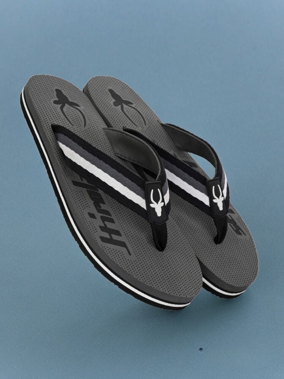 Buy Hirolas® Men's |Comfortable Ligh-Weight Fashionable Slippers/ Flip-Flops  HROFF34GRY in India at Best Price - Shiprocket Merchant App Private Limited