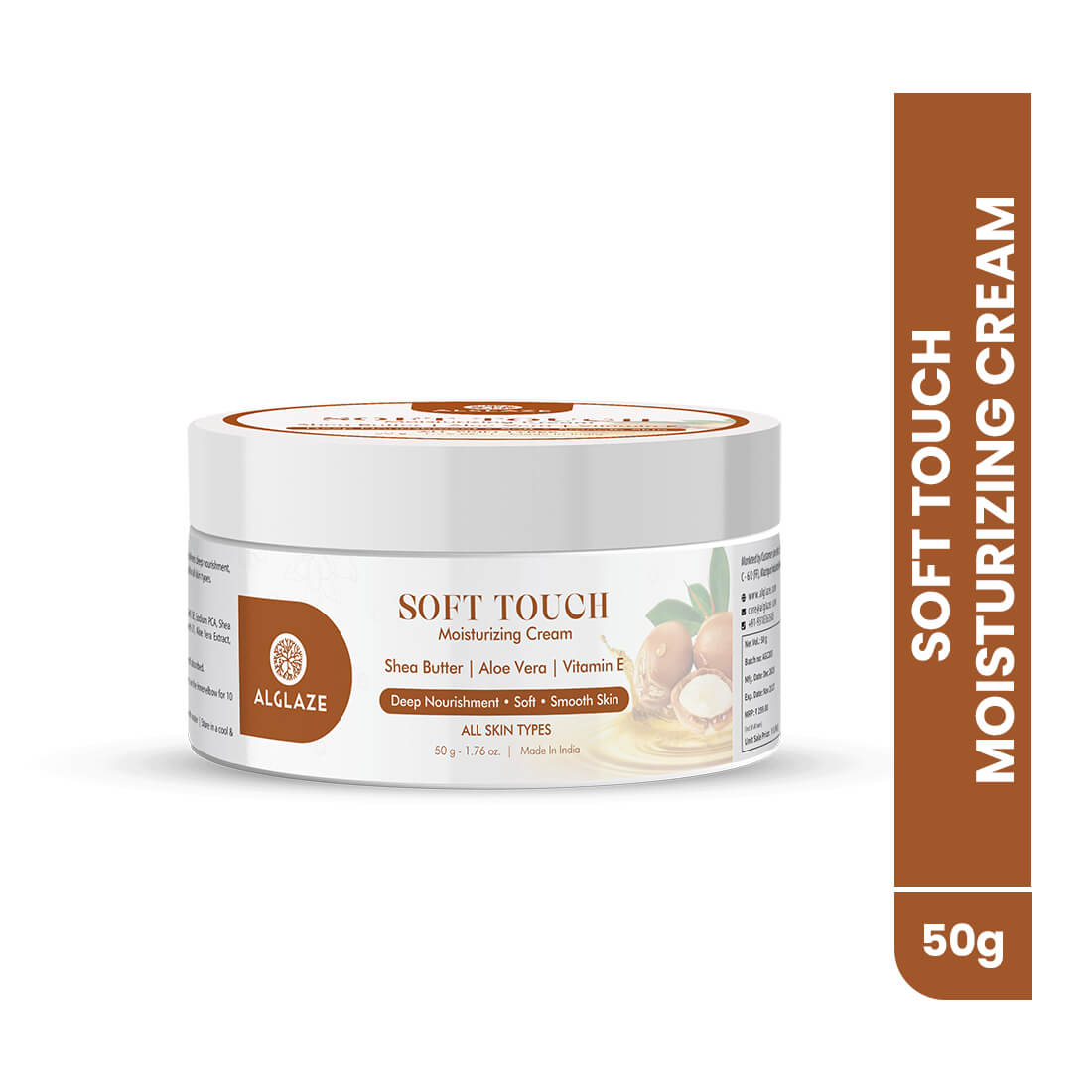 Buy Soft Touch Moisturizing Cream with Shea Butter, Aloe Vera & Vitamin ...