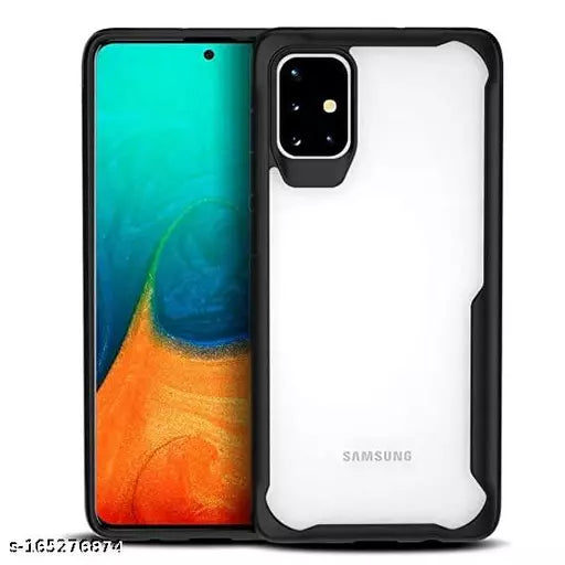 Hybrid Shockproof transparent Safe Silicone case for Samsung M51