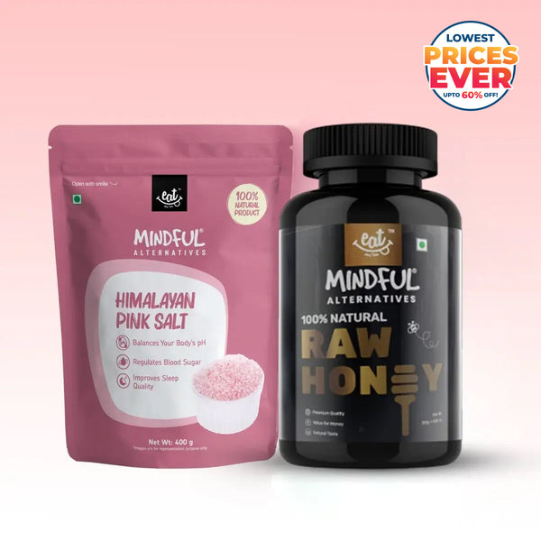 Pink Salt 400 Gm + Honey 250 Gm