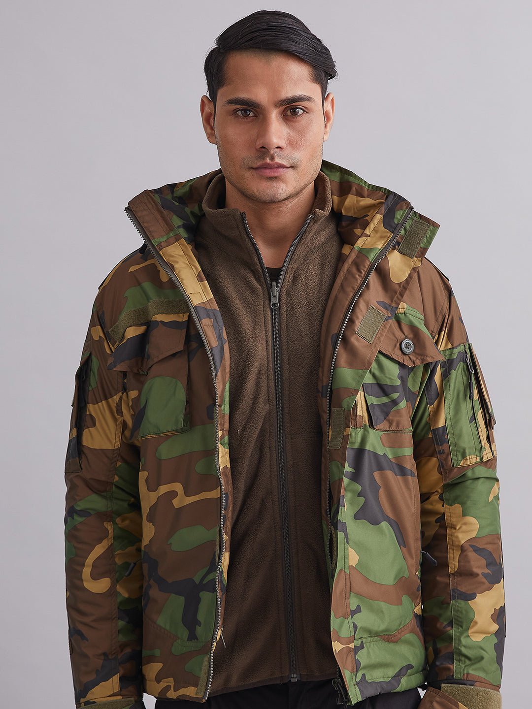 Buy Woodland 3 Layer Emerger Nylon Jacket in India at Best Price