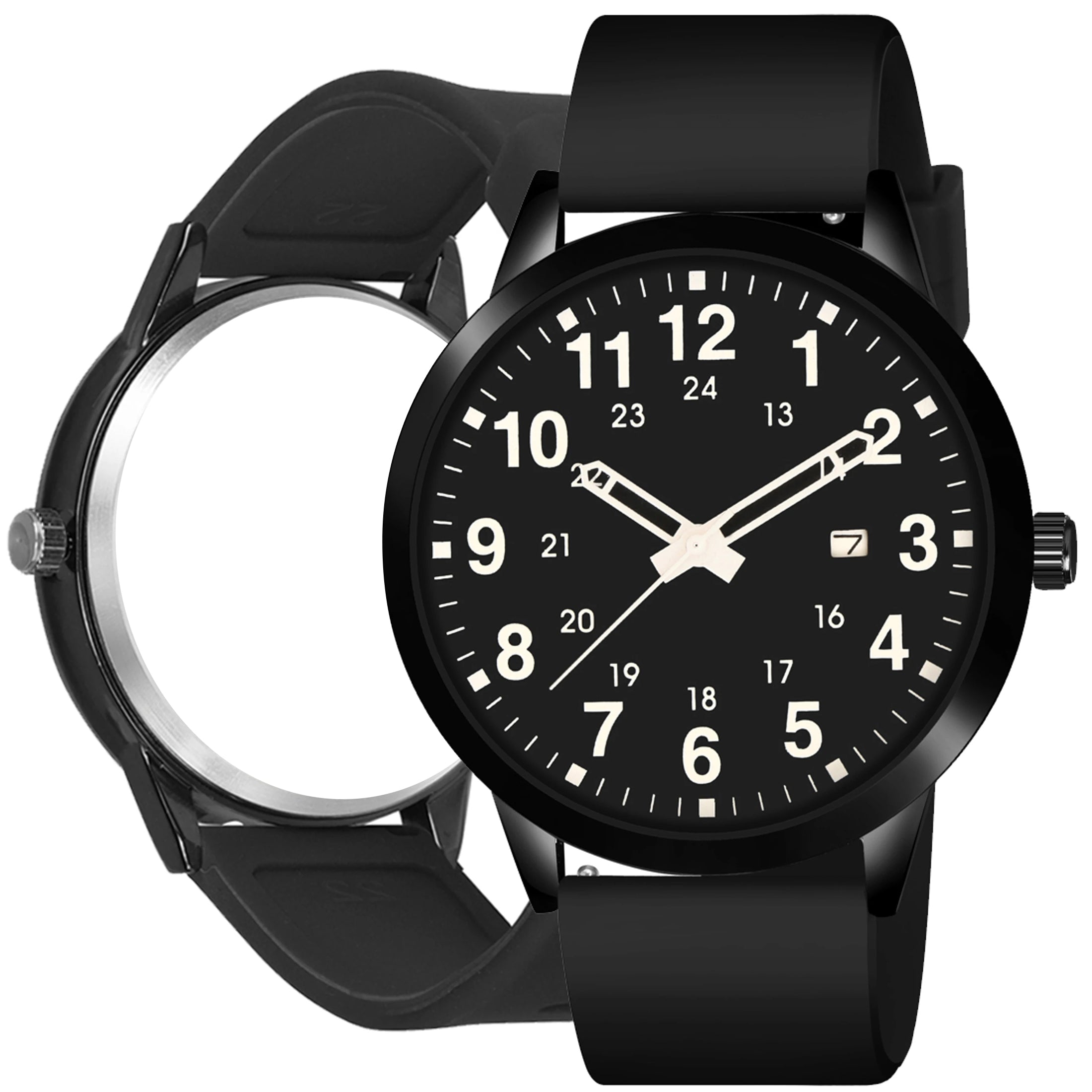 Analog Watch for Men - Black