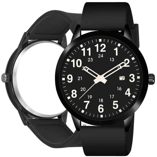 Analog Watch for Men - Black
