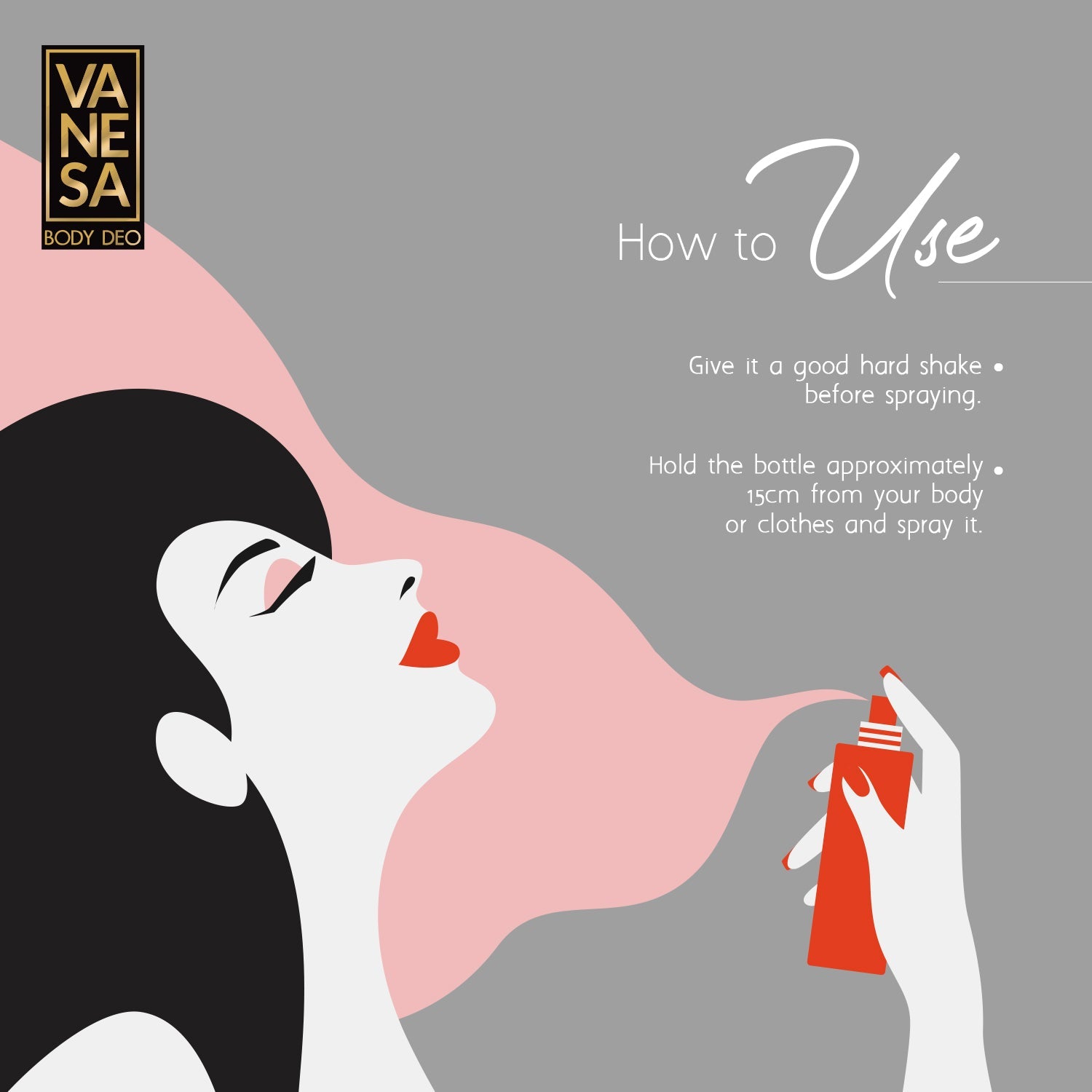 Vanesa Shero Body Deodorant |  Long Lasting Freshness | Skin Friendly  - Shop authentic Indian Beauty by Vanesa Beauty