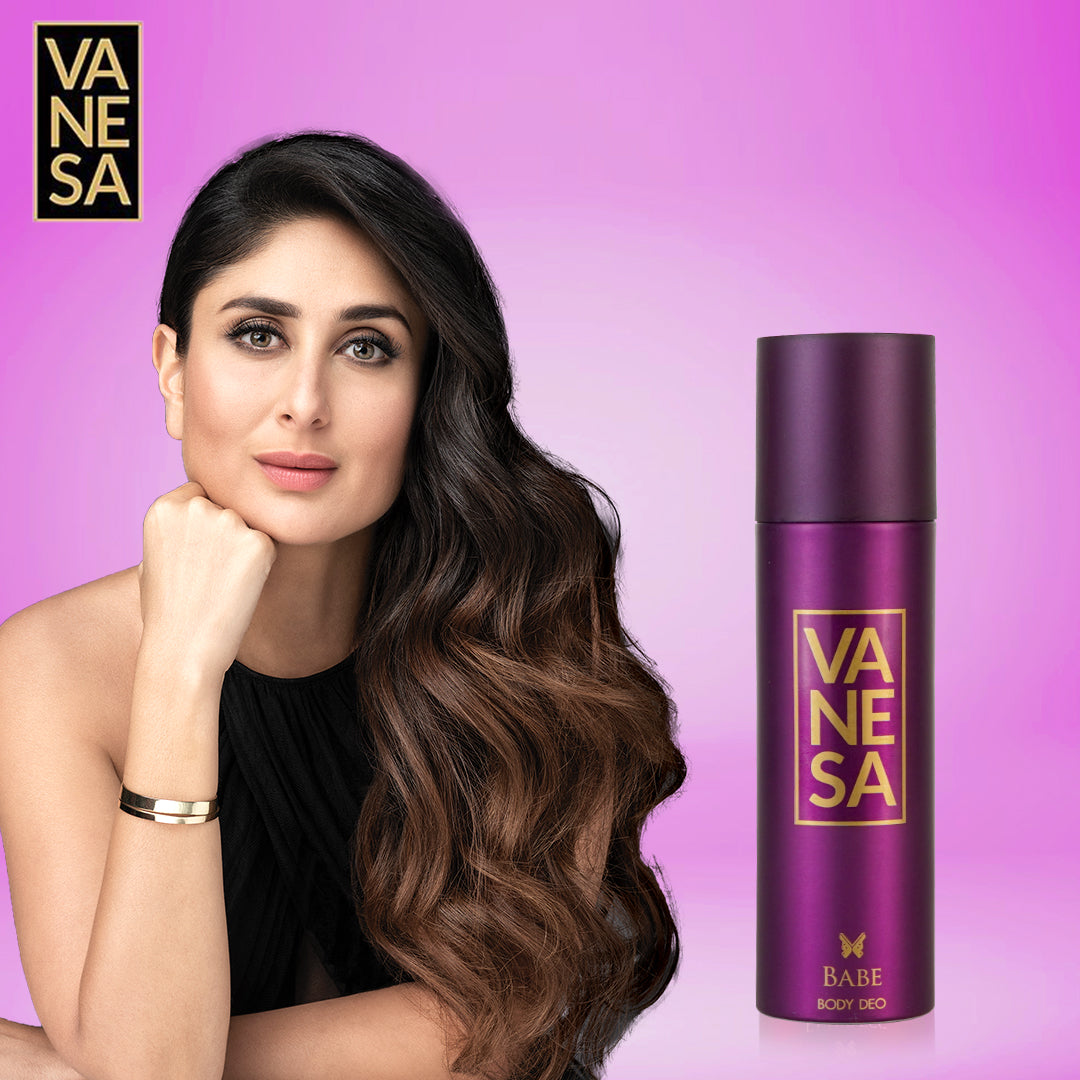 Vanesa Babe Body Deodorant |  Long Lasting Freshness | Skin Friendly | - Shop authentic Indian Beauty by Vanesa Beauty