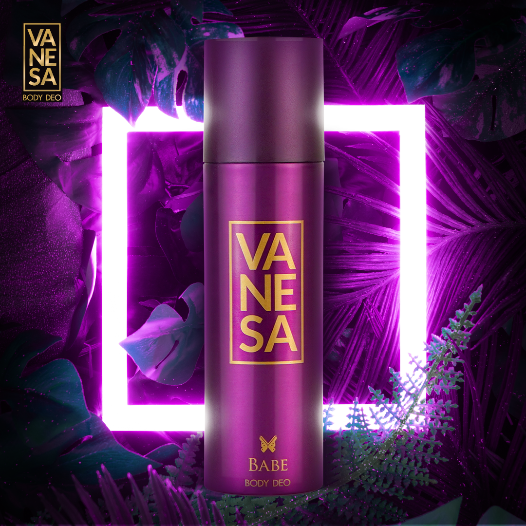 Vanesa Babe Body Deodorant |  Long Lasting Freshness | Skin Friendly | - Shop authentic Indian Beauty by Vanesa Beauty