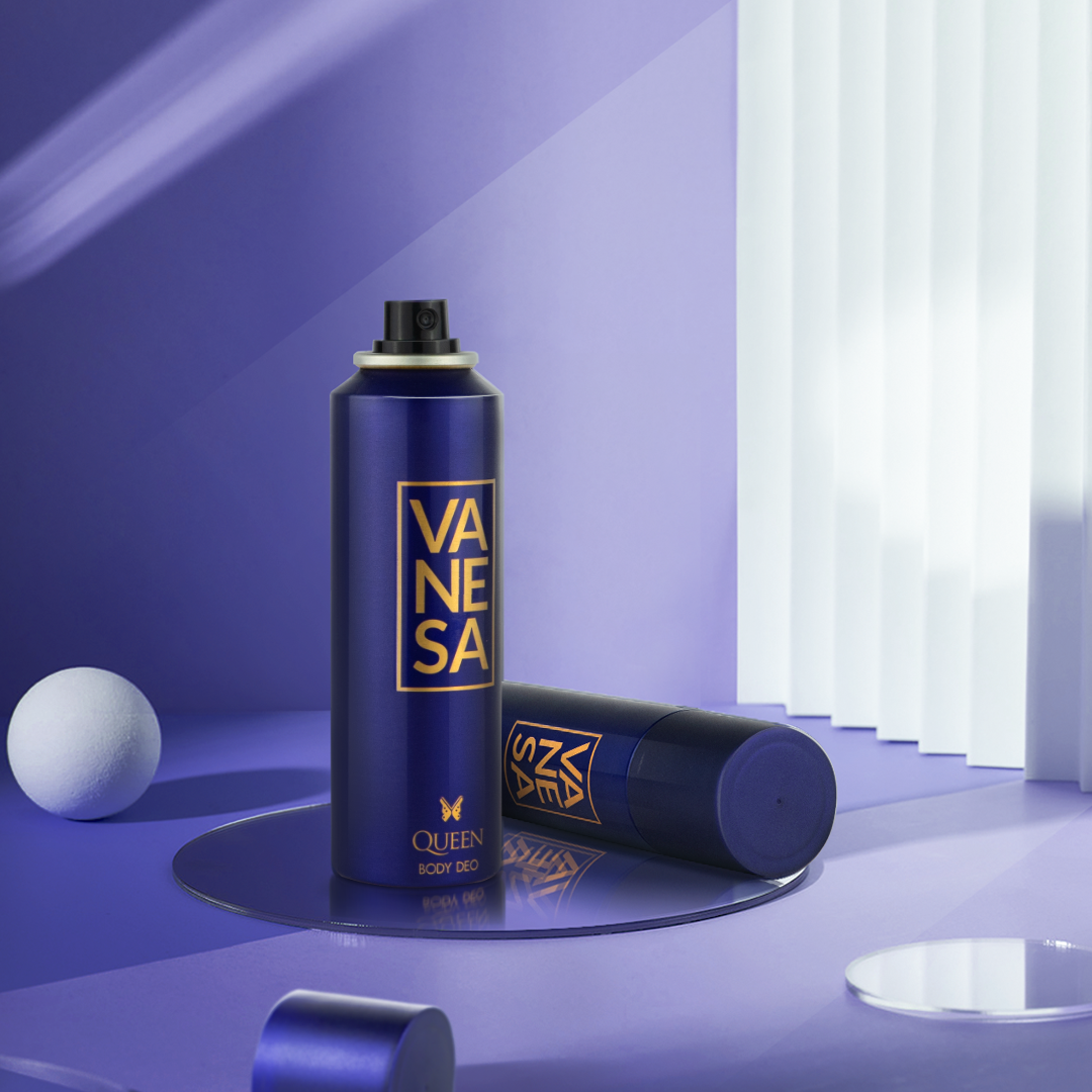 Vanesa Queen Body Deodorant |  Long Lasting Freshness | Skin Friendly  - Shop authentic Indian Beauty by Vanesa Beauty