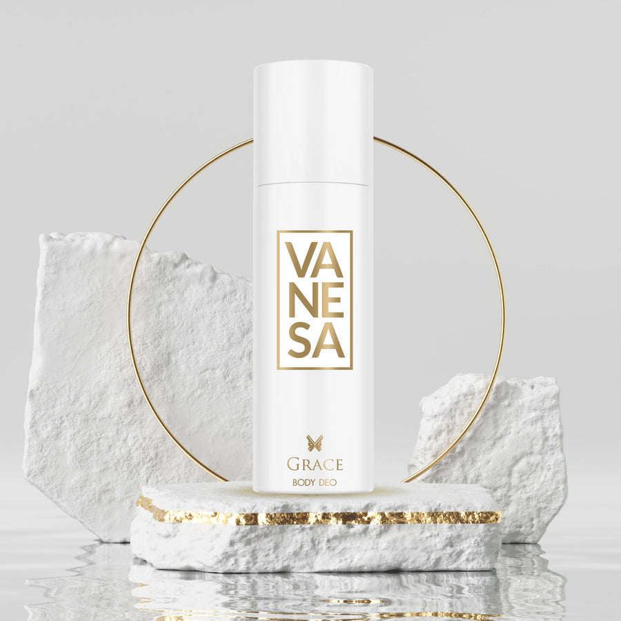 Vanesa Grace Body Deodorant |  Long Lasting Freshness | Skin Friendly  - Shop authentic Indian Beauty by Vanesa Beauty