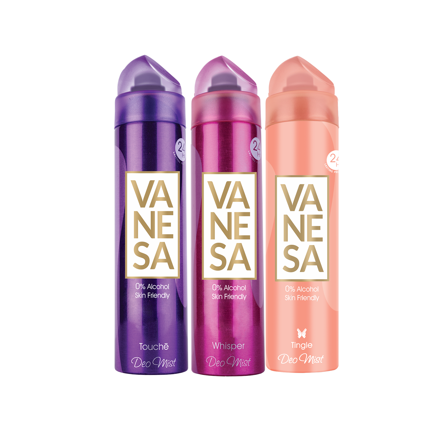 Vanesa Touche, Whisper & Tingle  Deo Mist, 0% Alcohol | Skin Friendly  - Shop authentic Indian Beauty by Vanesa Beauty