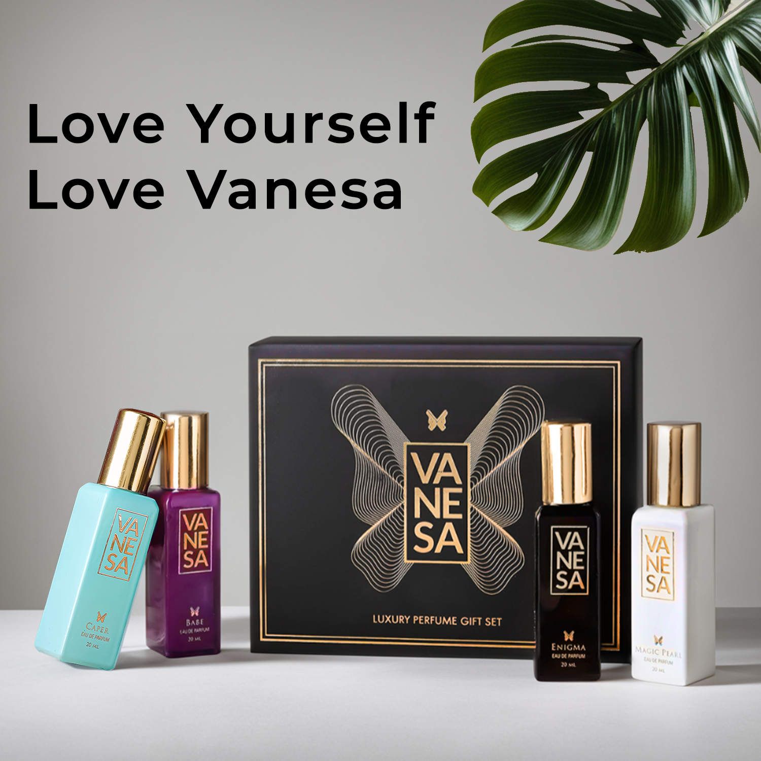 Vanesa Luxury Perfume Gift Set, Enigma, Magic pearl, Babe, Caper|For W - Shop authentic Indian Beauty by Vanesa Beauty