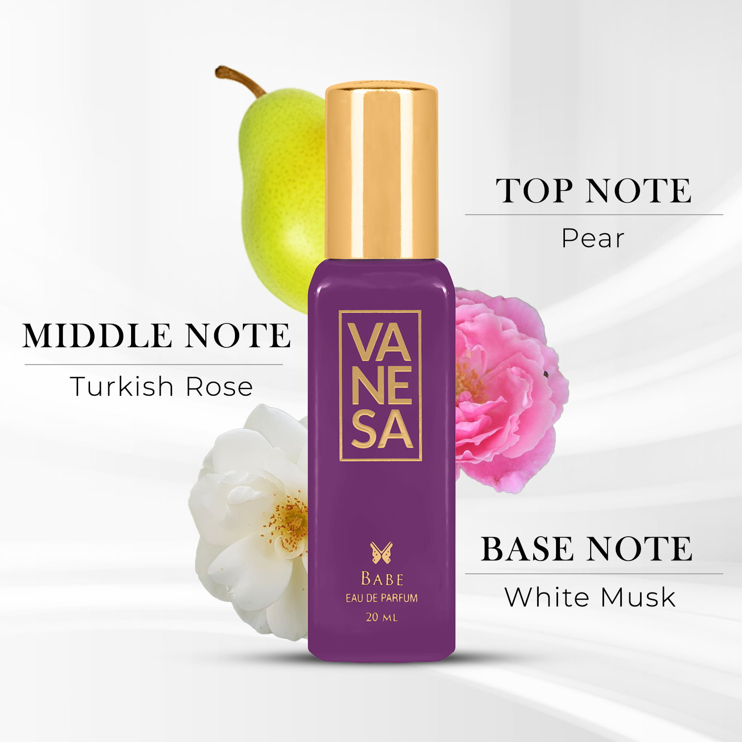 Vanesa Luxury Perfume Gift Set, Enigma, Magic pearl, Babe, Caper|For W - Shop authentic Indian Beauty by Vanesa Beauty