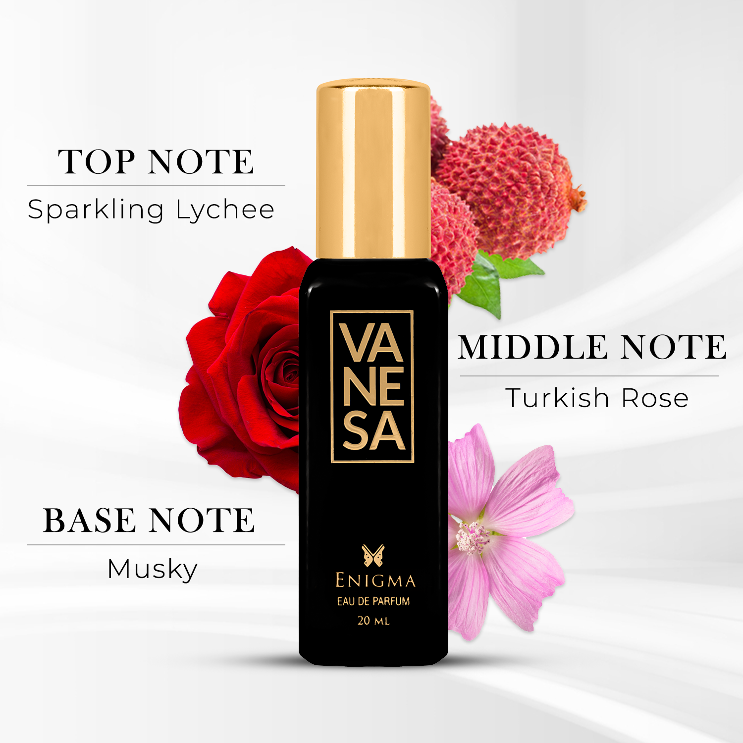 Vanesa Luxury Perfume Gift Set, Enigma, Magic pearl, Babe, Caper|For W - Shop authentic Indian Beauty by Vanesa Beauty