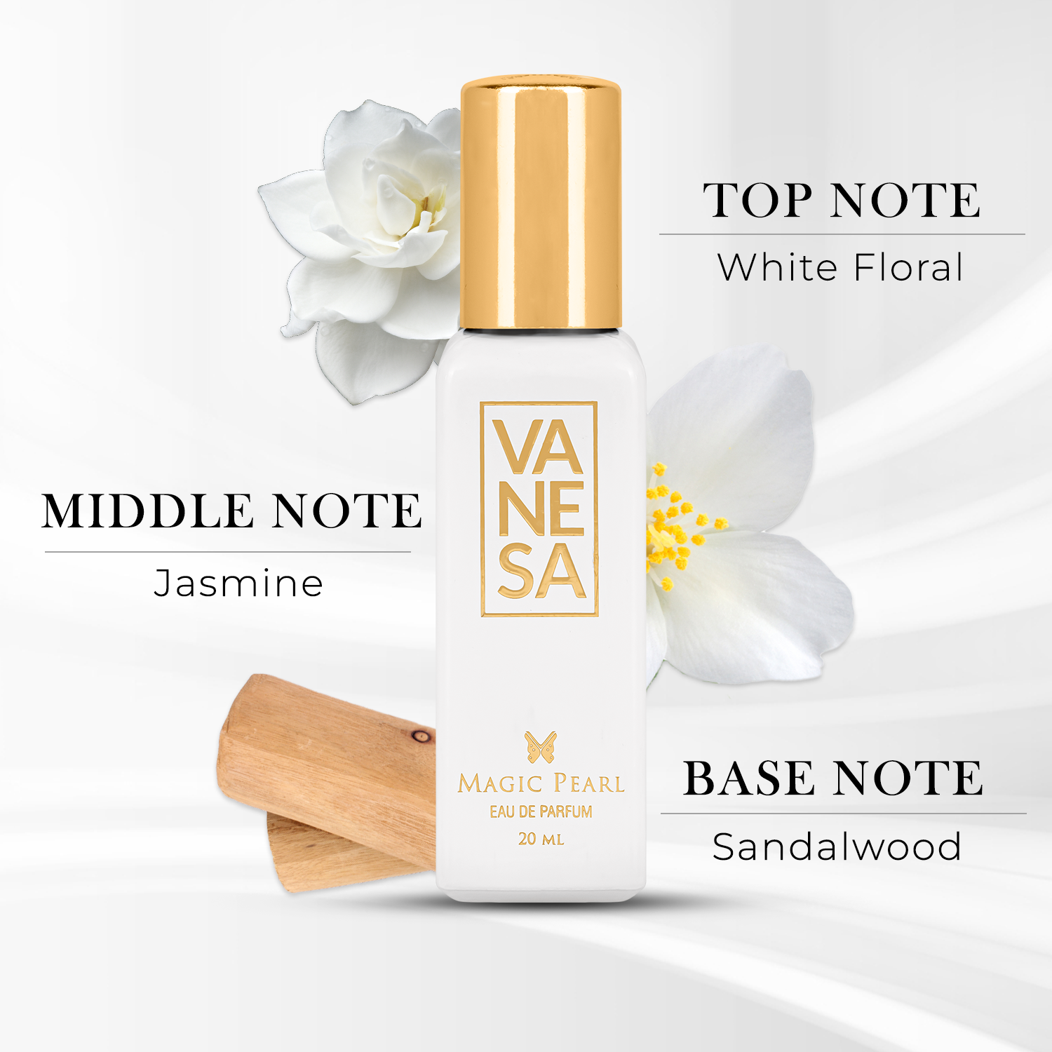 Vanesa Luxury Perfume Gift Set, Enigma, Magic pearl, Babe, Caper|For W - Shop authentic Indian Beauty by Vanesa Beauty