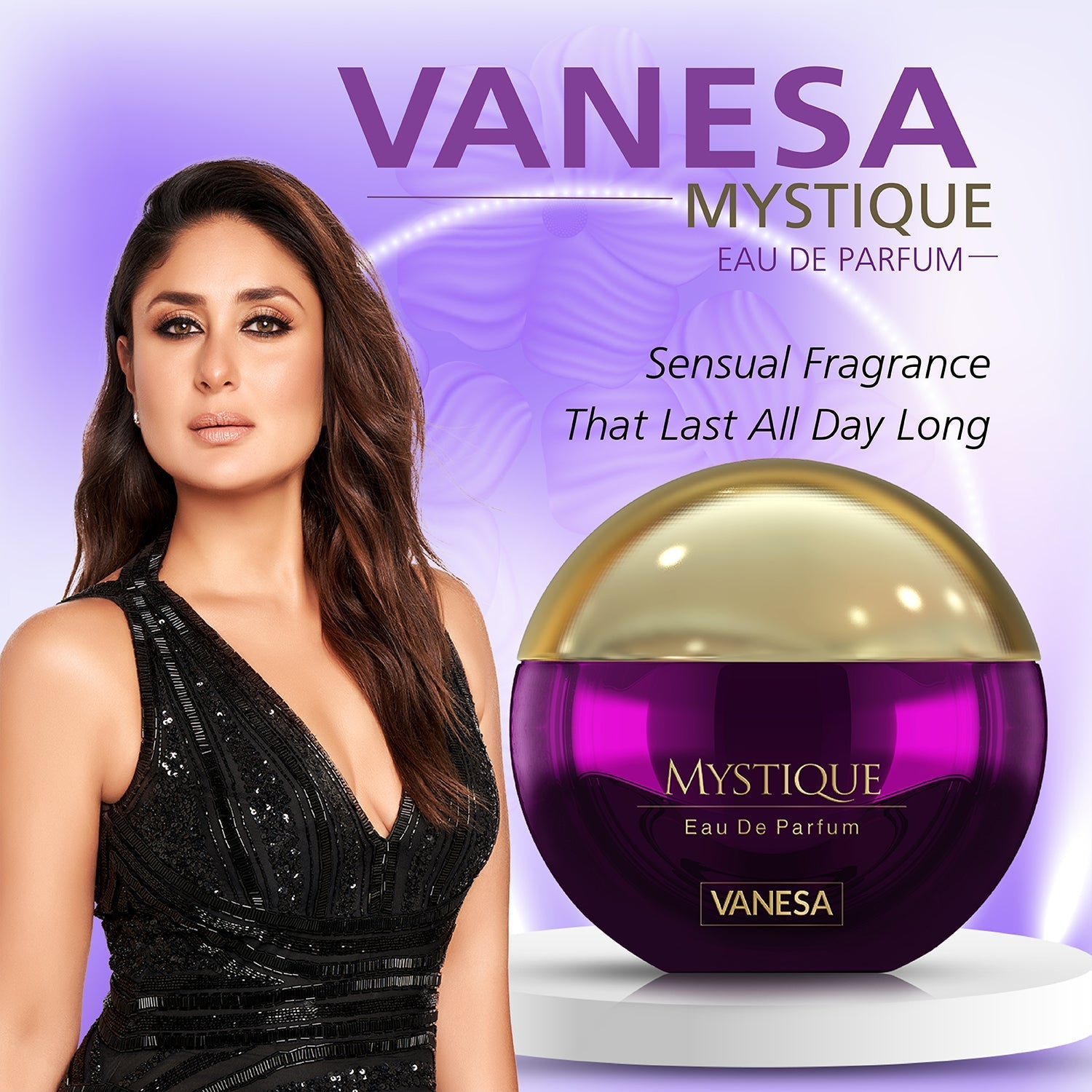 Vanesa Mystique Eau De Parfum | Long Lasting Fragrance Perfume | Skin  - Shop authentic Indian Beauty by Vanesa Beauty