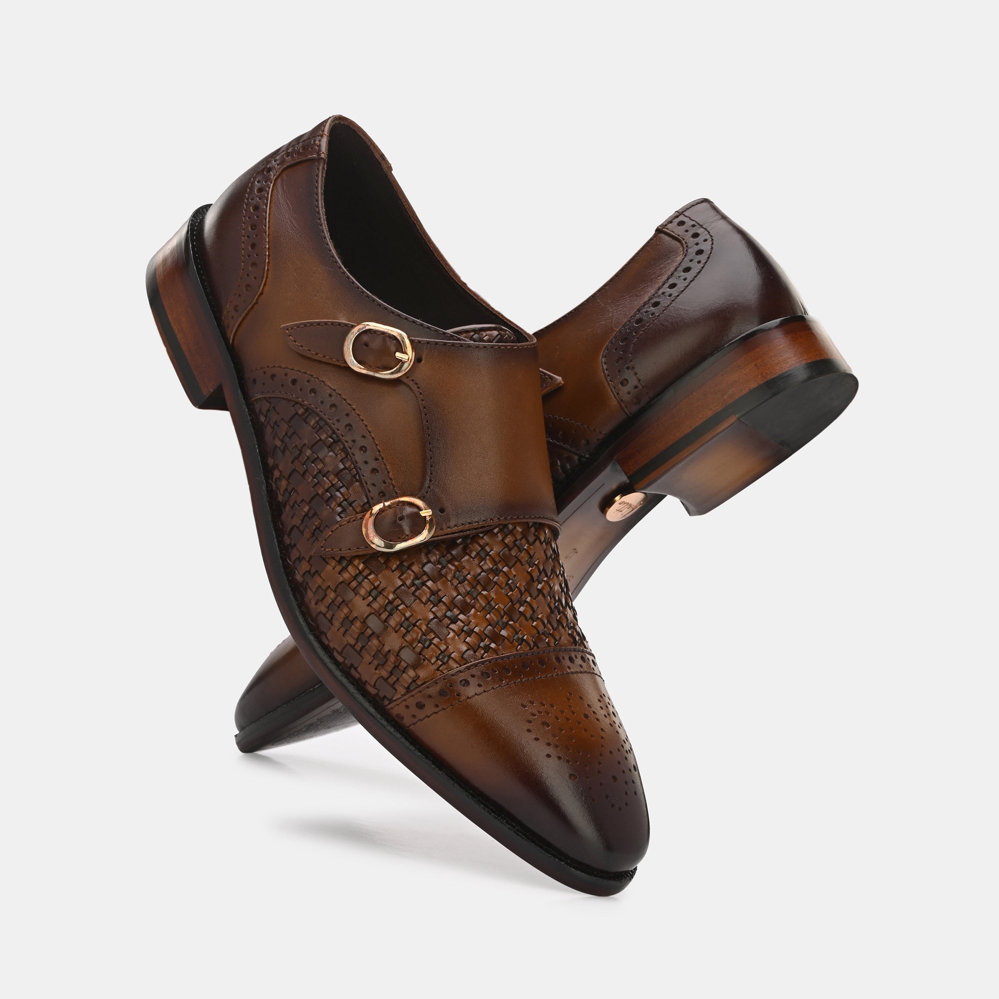 Tan Double Monks By Lafattio