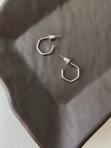 6 pack small silver hoops Earrings - Shop authentic Indian Jewelry by Lili Origin