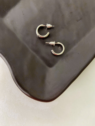 6 pack small silver hoops Earrings - Shop authentic Indian Jewelry by Lili Origin