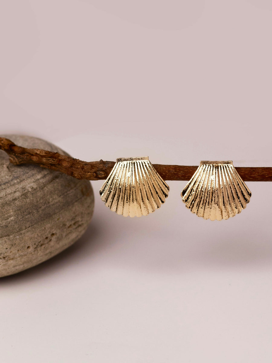 Shell Fringe Statement Earring - Shop authentic Indian Jewelry by Lili Origin
