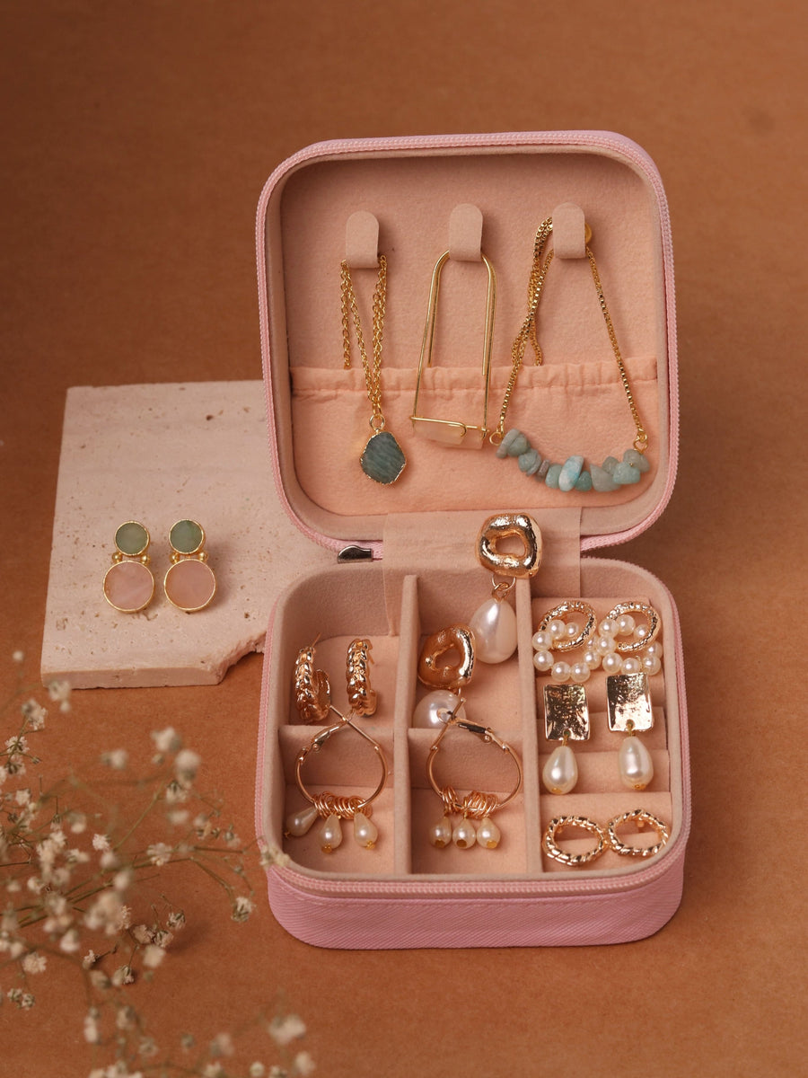 Festive Gift Hamper - Luxe edition 10 jewels + Free Organiser - (auto  - Shop authentic Indian Jewelry by Lili Origin