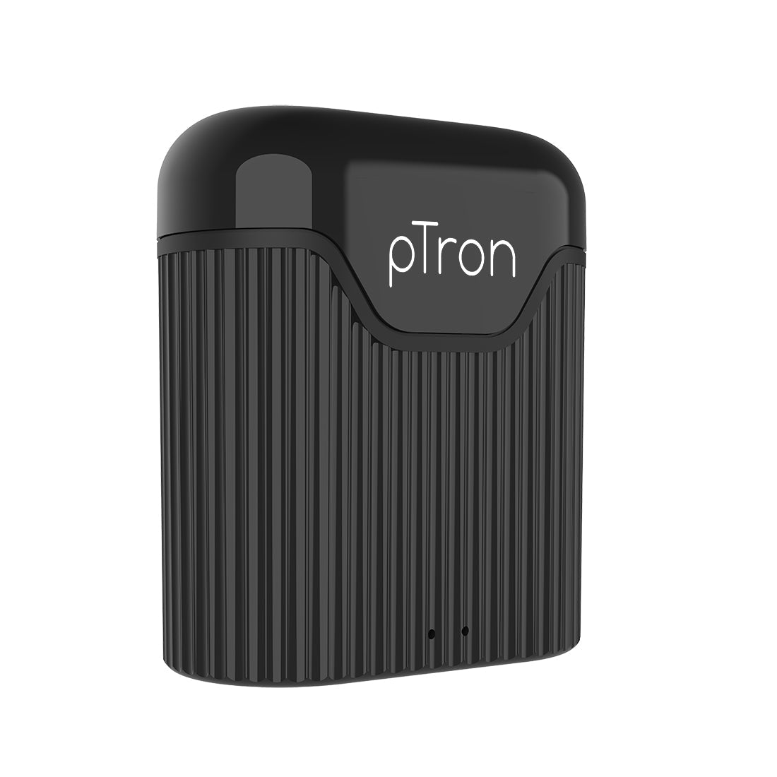pTron Basspods 481 True Wireless Bluetooth v5.0 Headphones, Hi-Fi Stereo Sound, Fast Pairing, Passive Noise Cancelling TWS Earbuds, Voice Assistance, 12Hrs Playtime with Case & HD Mic (Black & Silver)