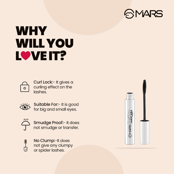 Length and Volume Mascara | Forget Falsies Mascara - Shop authentic Indian Beauty by MARS Cosmetics