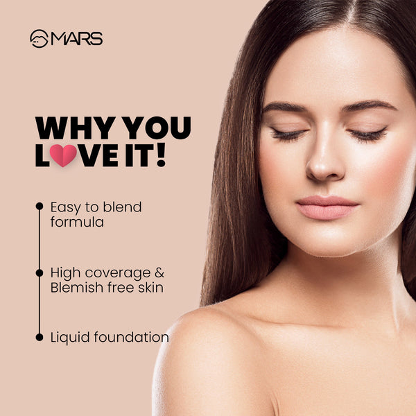 Foundation | High Coverage Formula - Shop authentic Indian Beauty by MARS Cosmetics