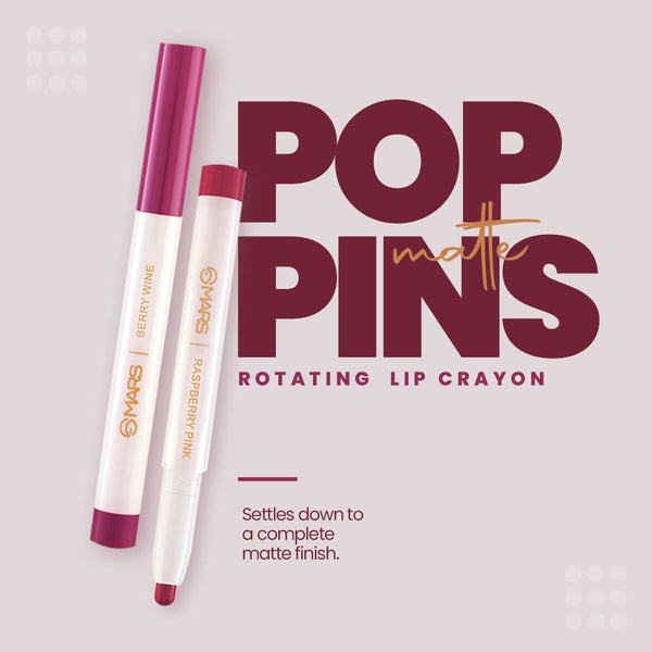 Retractable Lip Crayon | Poppins - Shop authentic Indian Beauty by MARS Cosmetics