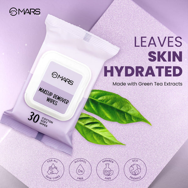 Makeup Remover Wipes - Shop authentic Indian Beauty by MARS Cosmetics