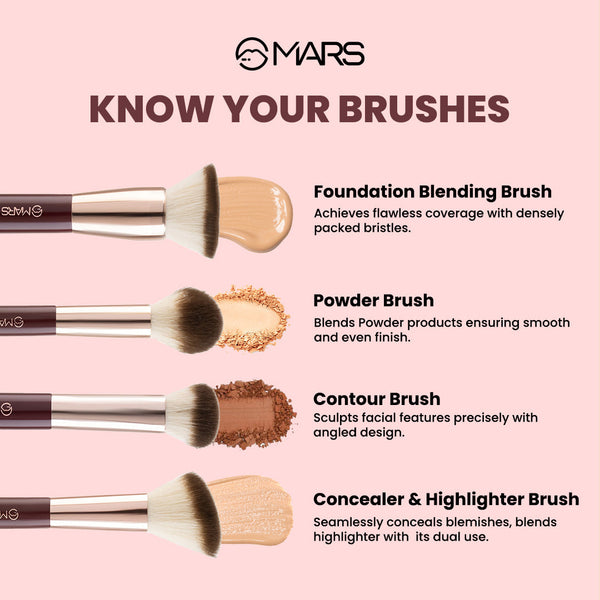 Professional Brush Set - Shop authentic Indian Beauty by MARS Cosmetics