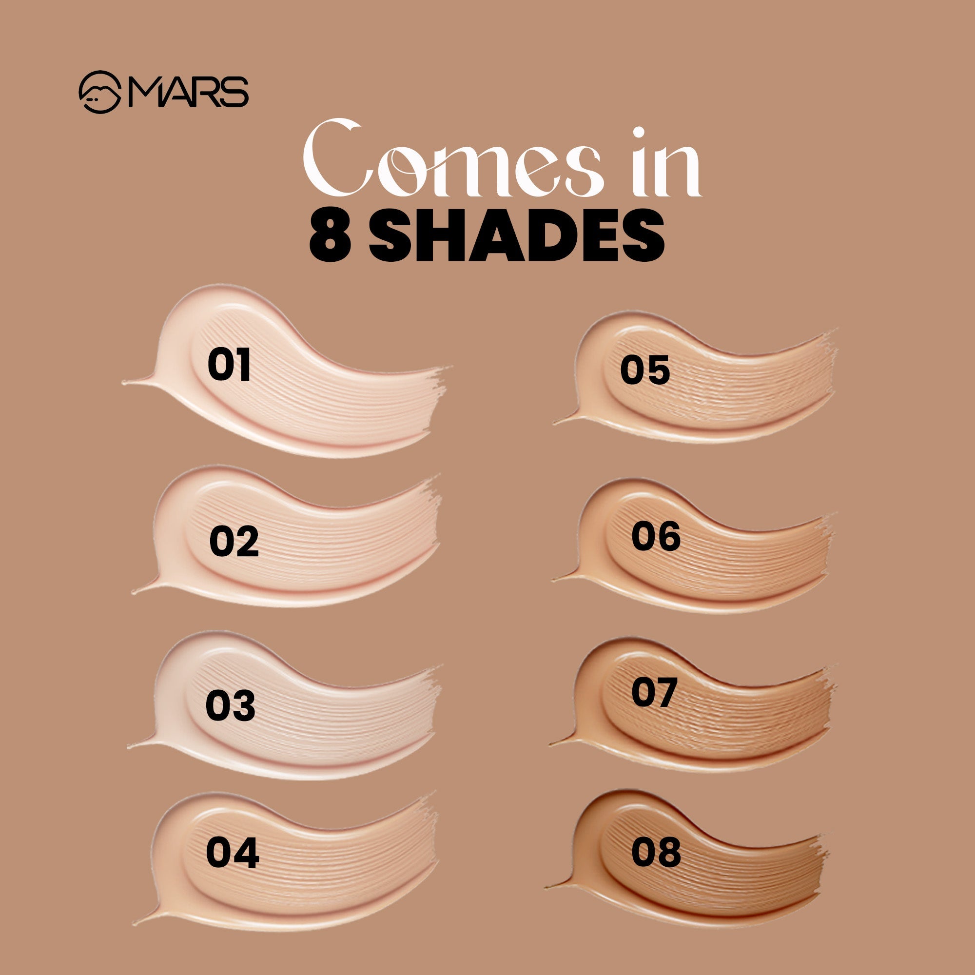 Foundation | High Coverage Formula - Shop authentic Indian Beauty by MARS Cosmetics