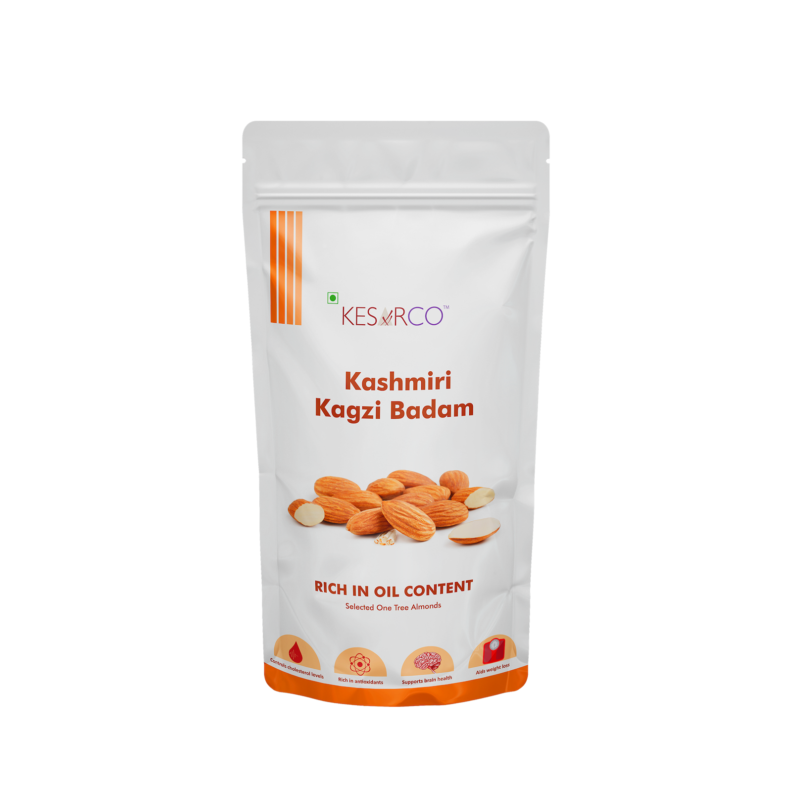 Kashmiri Kagzi Badam - Shop authentic Indian Food by KesarCo