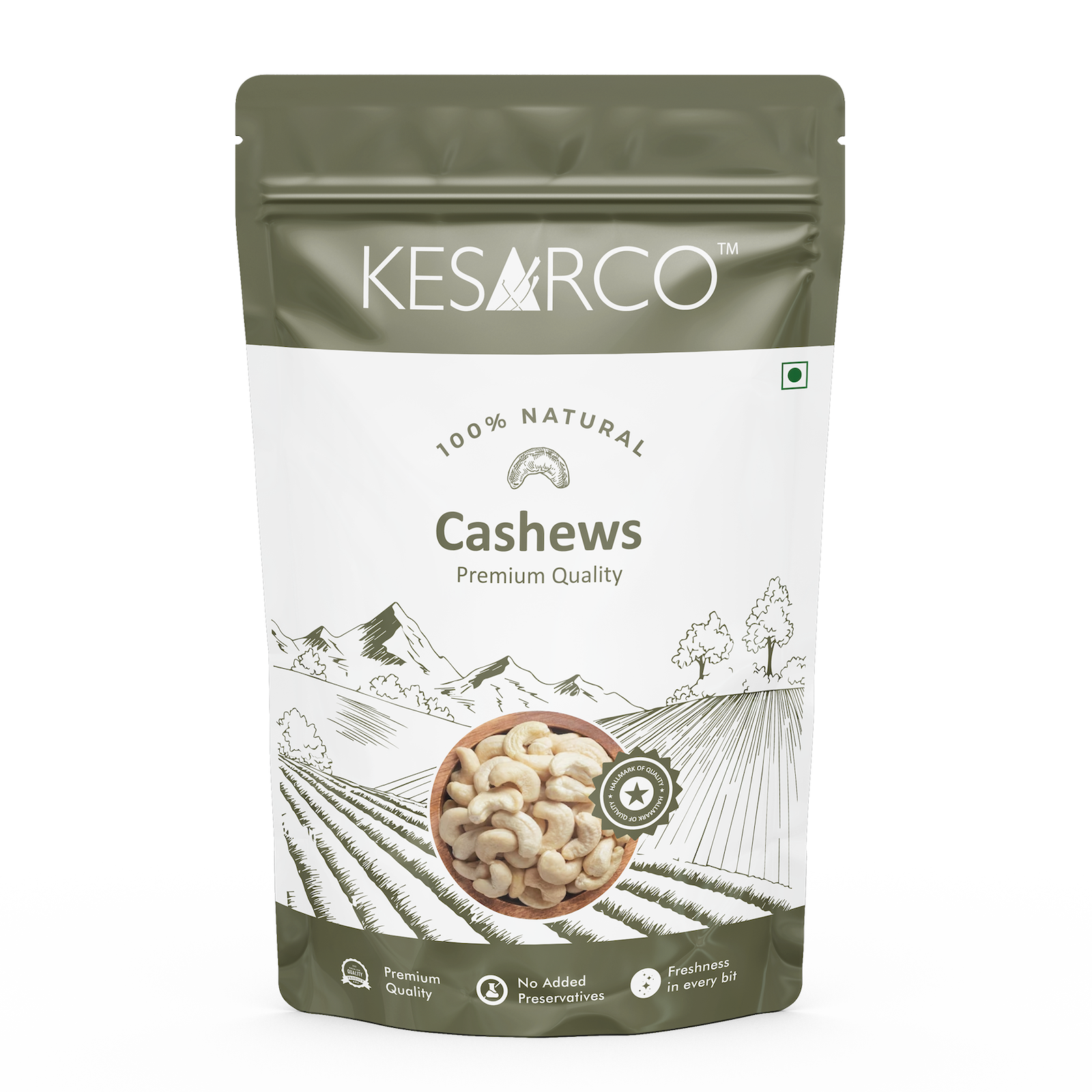 Whole Cashews | W320 Grade KesarCo - Shop authentic Indian Food by KesarCo