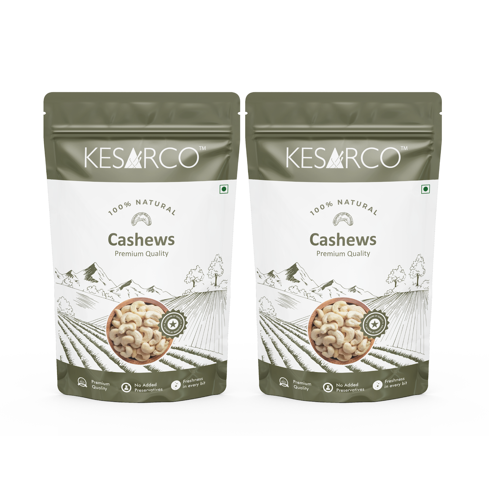 Whole Cashews | W320 Grade KesarCo - Shop authentic Indian Food by KesarCo