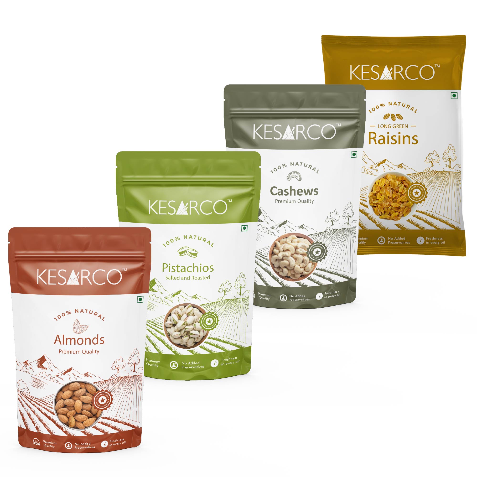 Dry Fruits Essentials combo - Shop authentic Indian Food by KesarCo