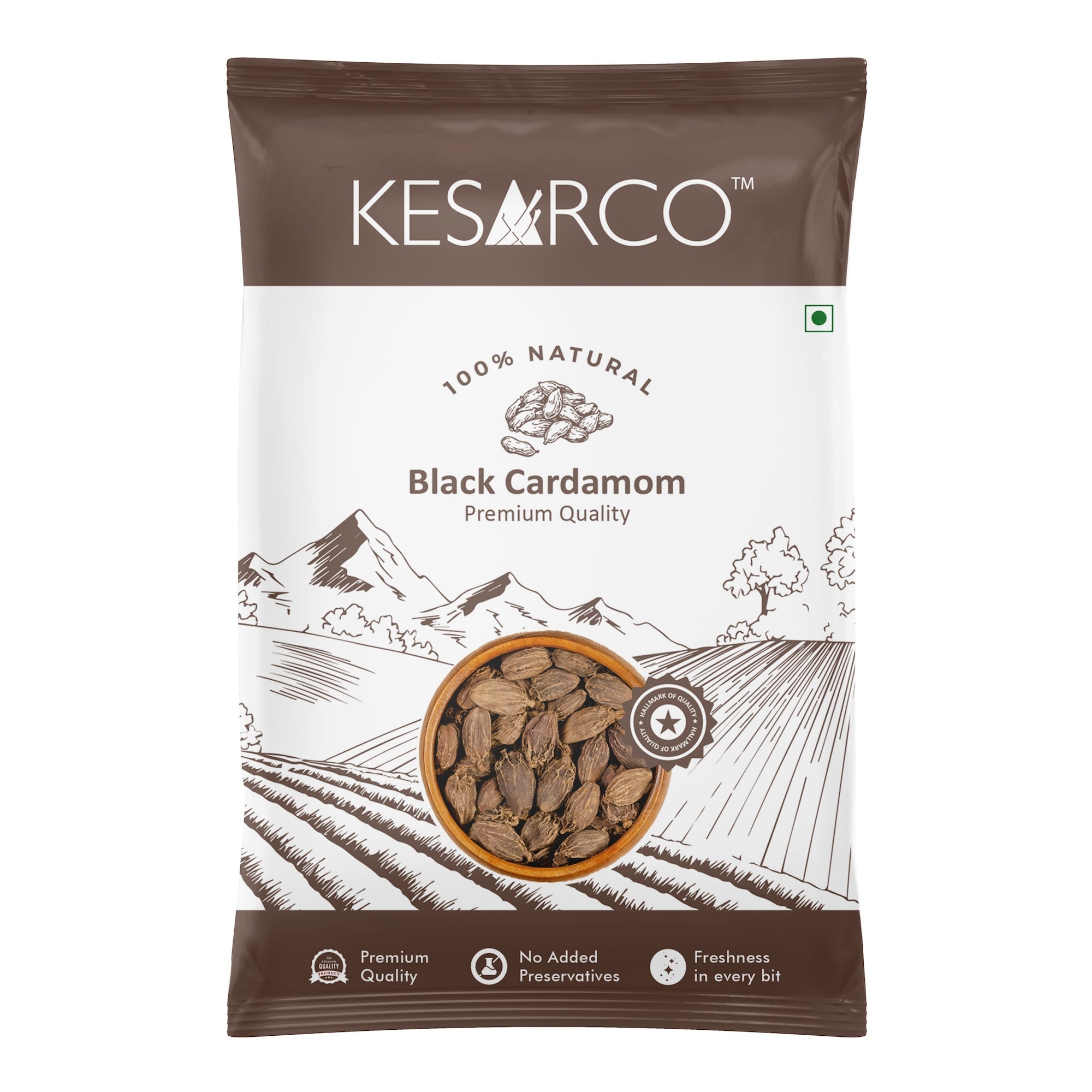 Black Cardamom(Badi Elaichi) - Shop authentic Indian Food by KesarCo