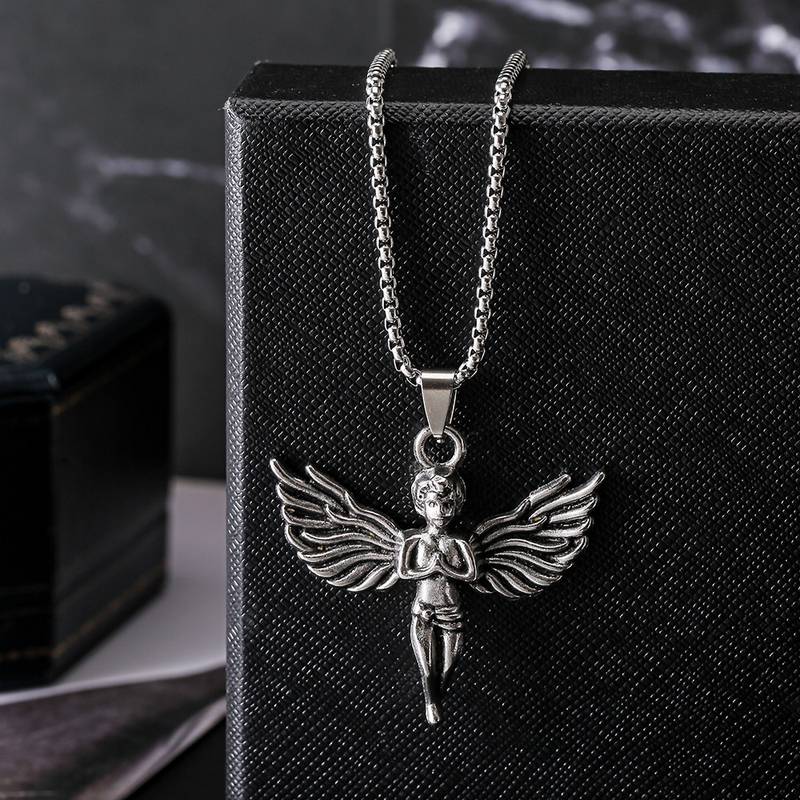 Greek Angel Silver Chain - Shop authentic Indian Women's Fashion by Salty