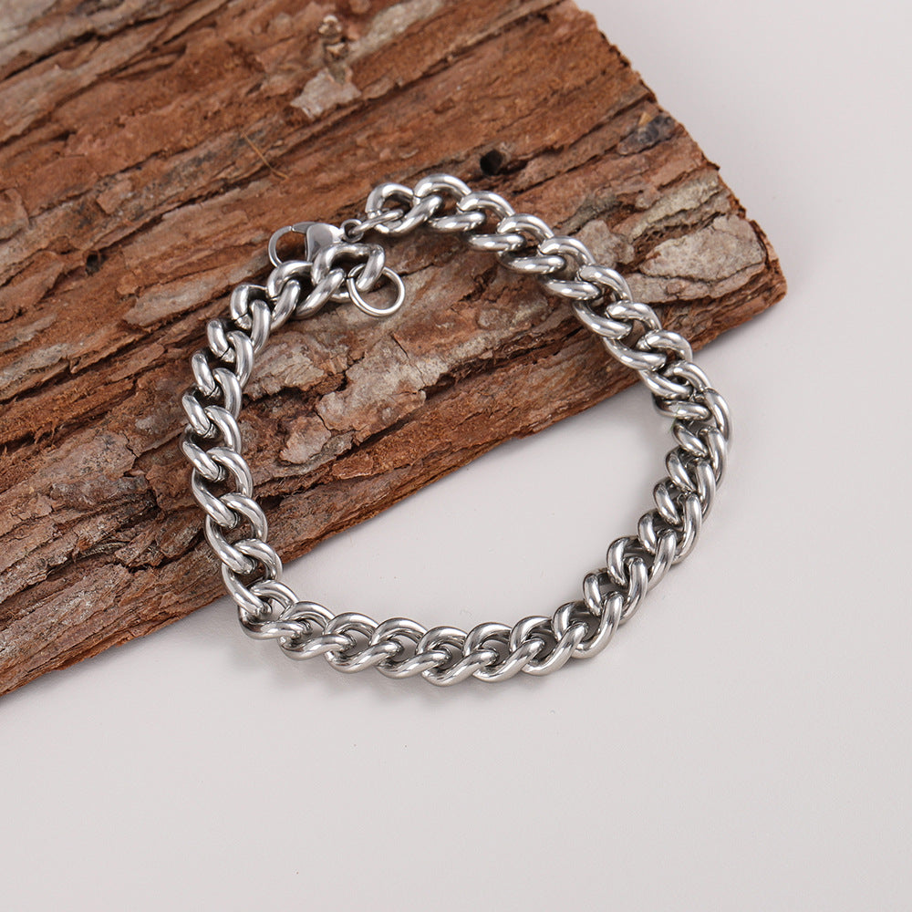 Modern Monk Silver Bracelet - Shop authentic Indian Women's Fashion by Salty