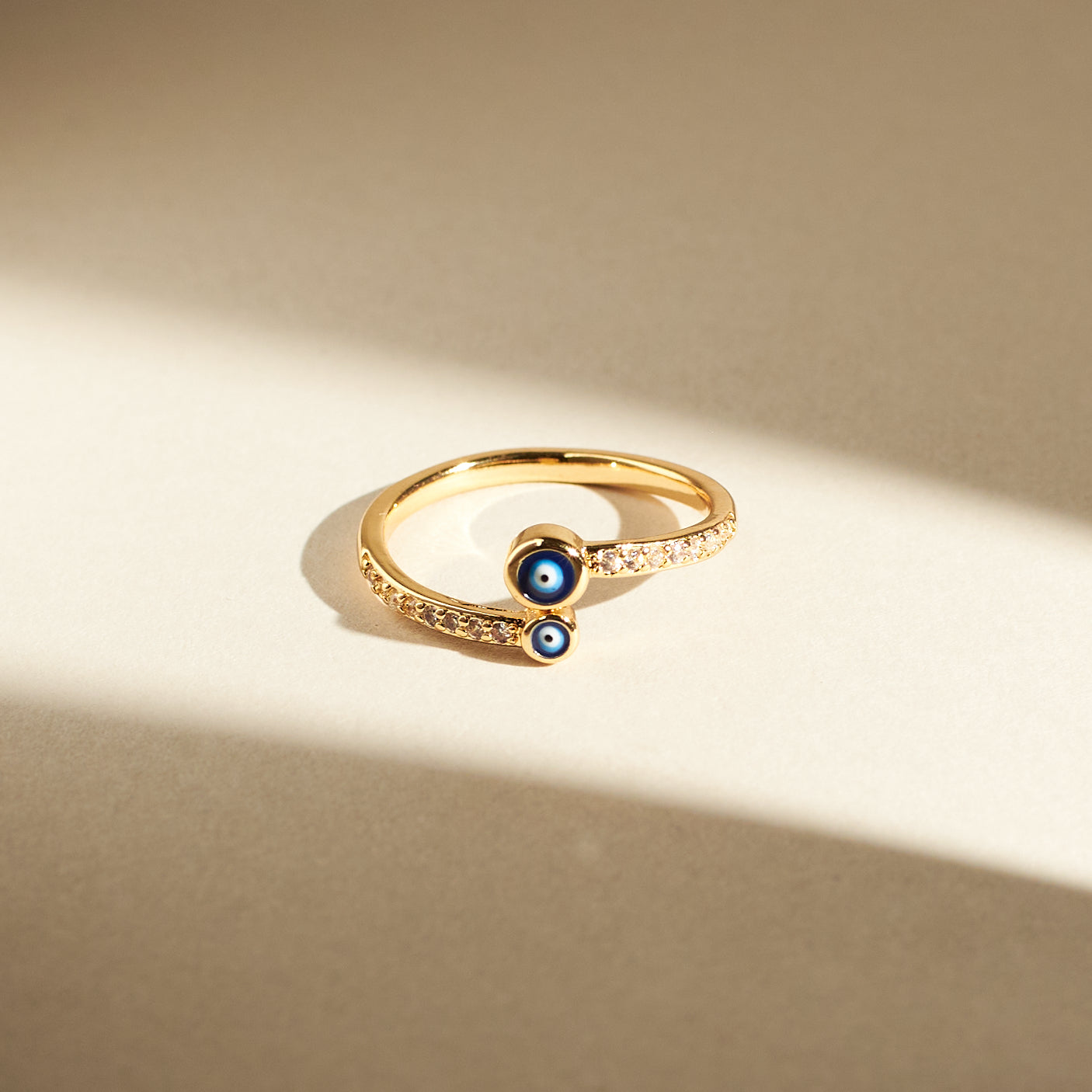 Amor Evil Eye Ring - Shop authentic Indian Women's Fashion by Salty