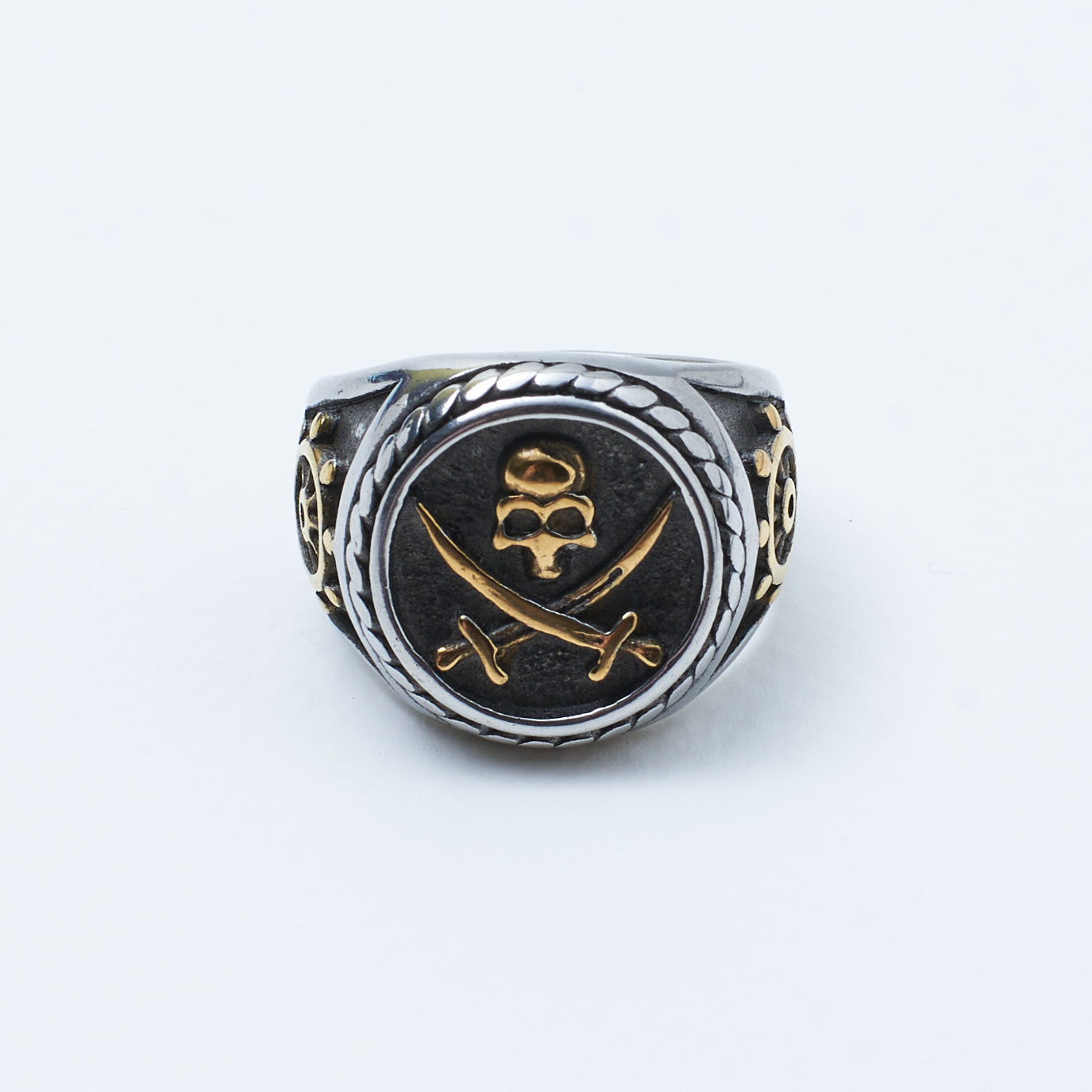 Dynamic Dignity Gold Men's Ring - Shop authentic Indian Women's Fashion by Salty
