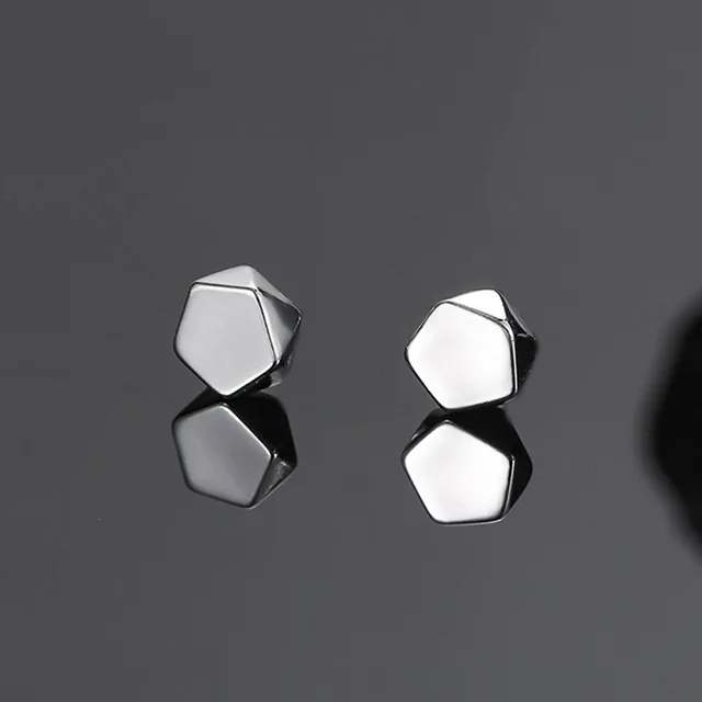 Aaron Silver Studs - Shop authentic Indian Women's Fashion by Salty