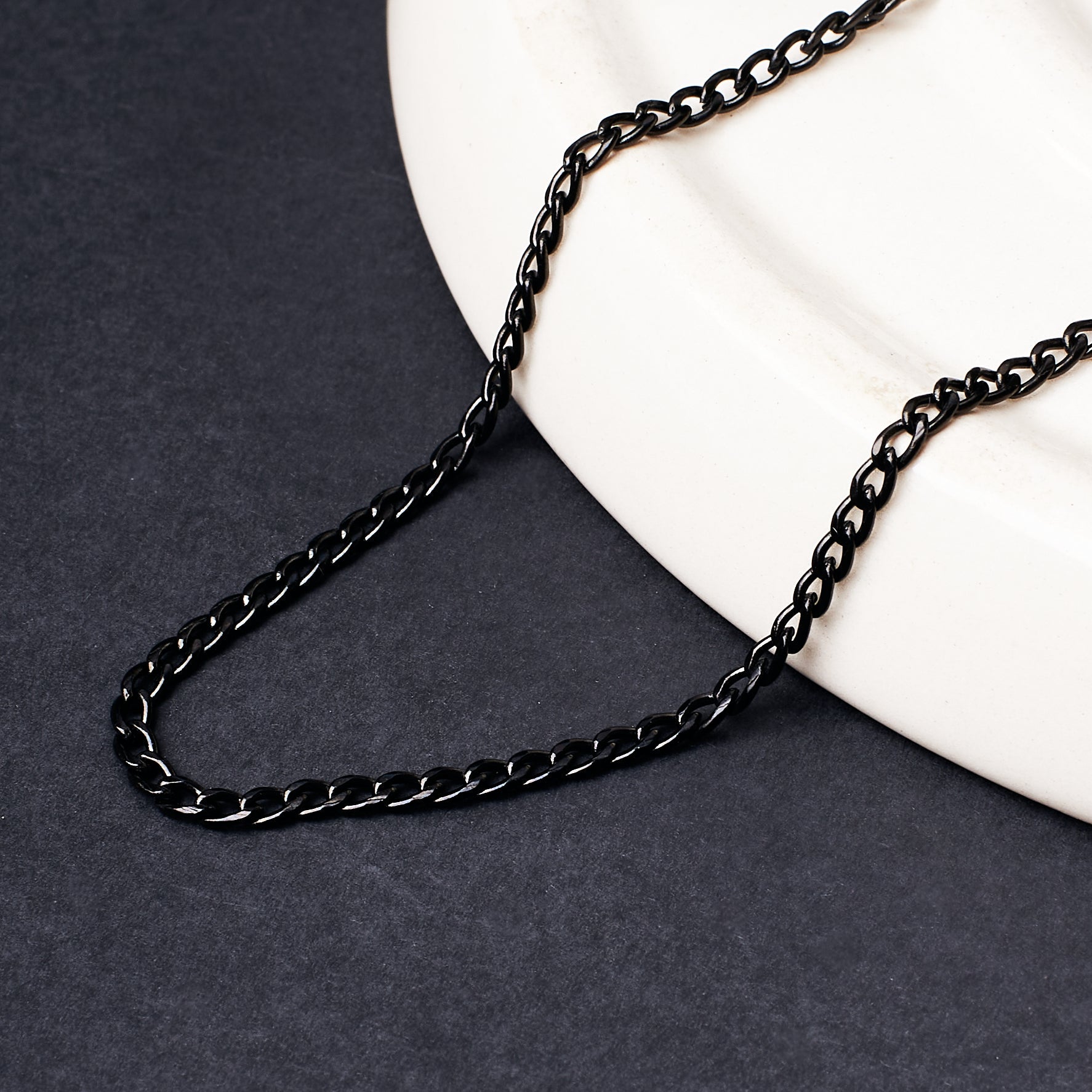 Ironclasp Black Chain - Shop authentic Indian Women's Fashion by Salty